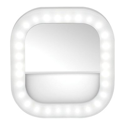 Travel Size Selfie Ring Light and Mirror