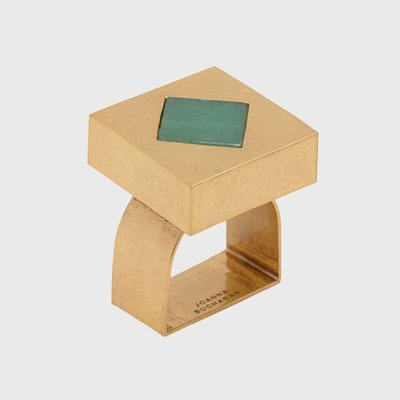 Deco Cube Napkin Rings, Indian Agate, Set Of Four