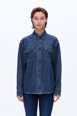 Oversized Denim Shirt