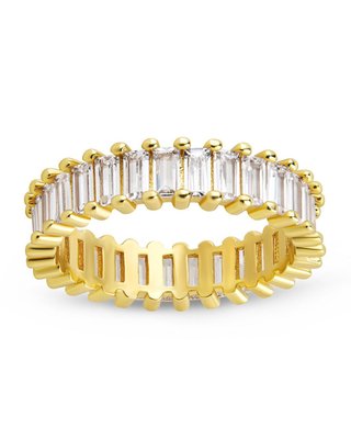Caroline Rainbow Cz Eternity Band Ring