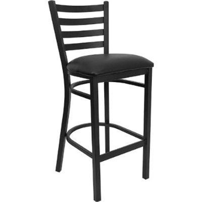 Ladder Back Metal Bar Stool