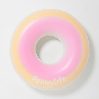 Tube Pool Ring Sunset Gradient