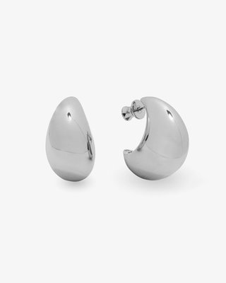 She's So Smooth Teardrop Hoops