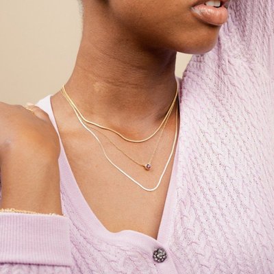 Herringbone Chain Necklace