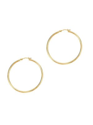 Saks Fifth Avenue Women's Build Your Own Collection 14k Gold Hoop Earrings