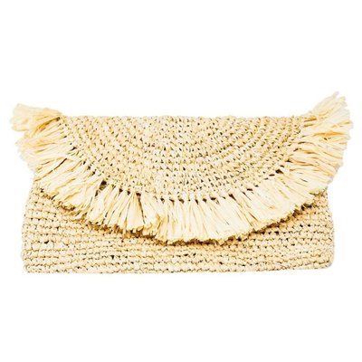 Poppy & Sage Lark Clutch - Brown