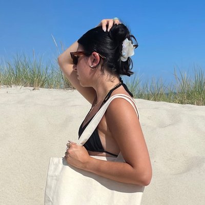 Resort Ready Cloud Biodegradable Claw Clip