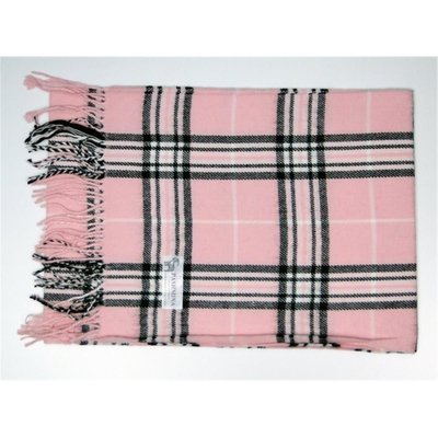 Plaid Scarf - Pink