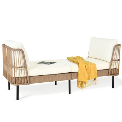 Ursula Wicker Outdoor Patio Daybed