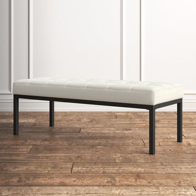 Arnod Polyester Blend Upholstered Bench