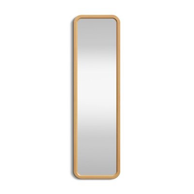 Donella Solid Wood Rectangle Mirror