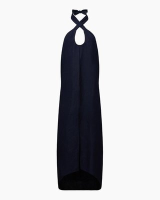 Air Linen Halter Dress