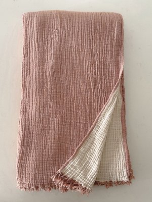 Oversized Crinkled Cuddle Blanket 80x155