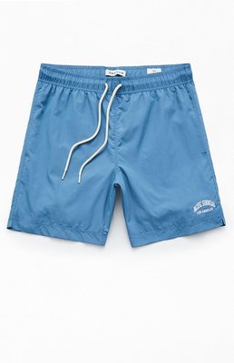 Blue Collegiate Swim Trunks