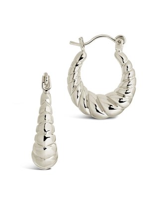 0.7" Croissant Hoops