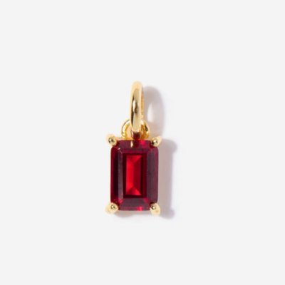 Ruby Necklace Charm