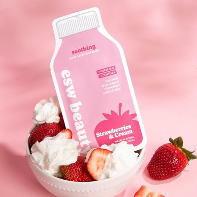 Strawberries & Cream Soothing Face Mask