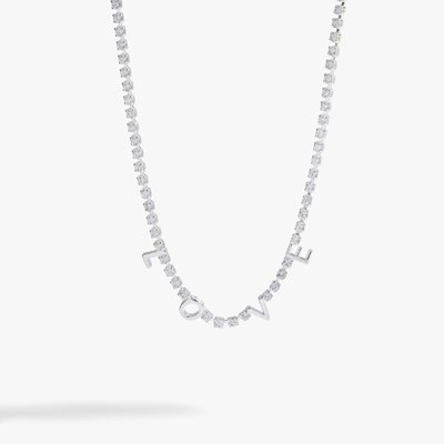 Love Tennis Necklace