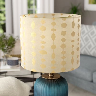 Linen Drum Lamp Shade