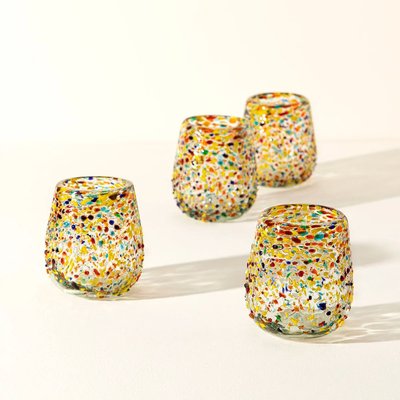 Fiesta Mexican Wine Glasses