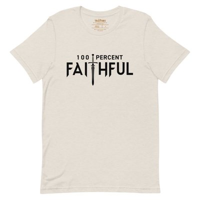 100% Faithful T-shirt