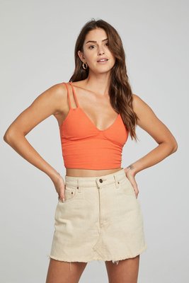 Strand Crop Top - Tigerlily