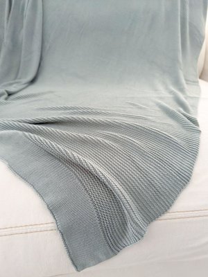 Opulent Bamboo Knit Throw