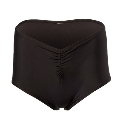 Ruched Mid Rise Cheeky Short