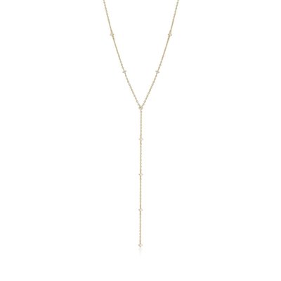 Cz Studded Lariat