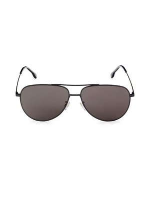 Boss Men's 63mm Aviator Sunglasses