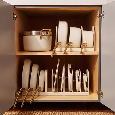 Essentials Complete Cookware (17-Piece Set) - Cream