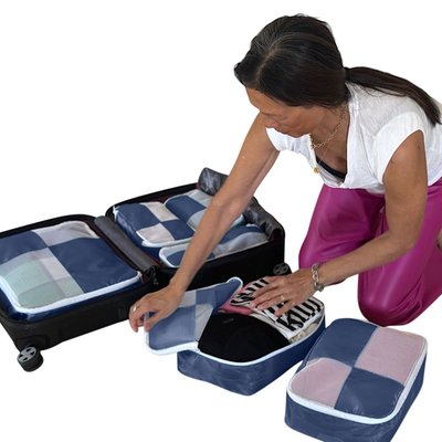 Packing Cubes (Set of 6) - Blue