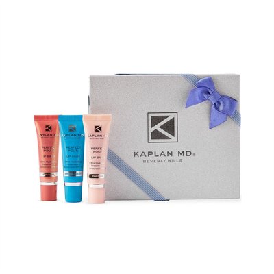 Lip Balm Trio Gift Set - Crystal Clear/Pink Peony/Rose Blush