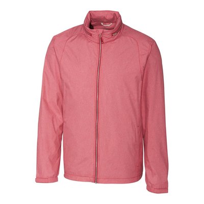 Panoramic Packable Hooded Jacket - Cardinal Red