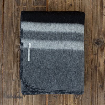 Field Blanket - Black/Charcoal/Light Grey