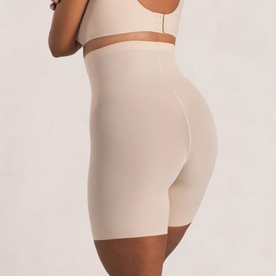 Empower High-Waisted Shaper Shorts - Chai