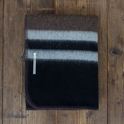 Field Blanket - Chocolate/Black/Dark Grey