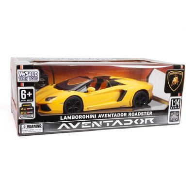 Lamborghini Aventador Roadster 1:14 RC Car - Yellow