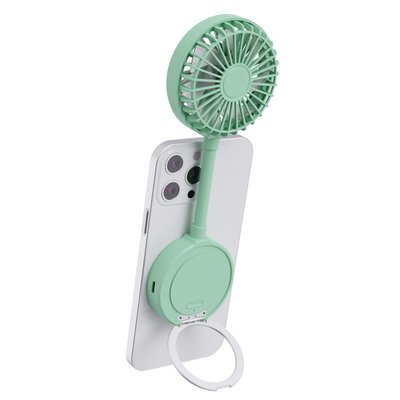 Magnetic Fan & Phone Stand - 8 Color Options - Green