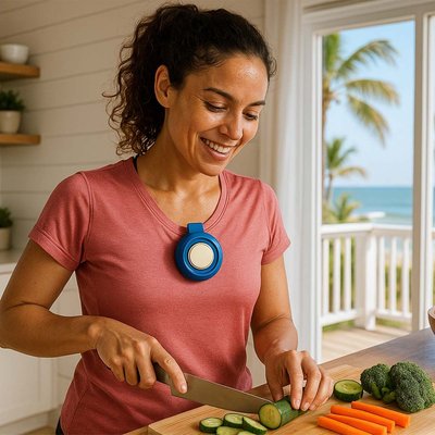 Clip-On Fan - Navy