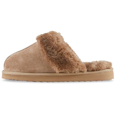 Indoor/Outdoor Slippers - Taupe