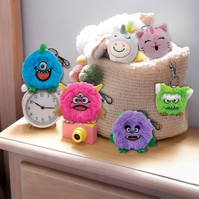 Plush Ball Jellies Bag Clip Collection - Mystical