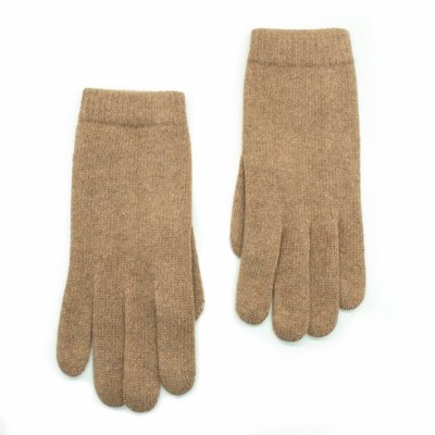 Cashmere 9" Gloves - Heather Copper