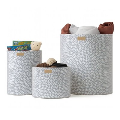 Canvas Bins (Set Of 3)