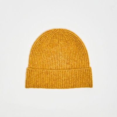 Cashmere Beanie - Butterscotch