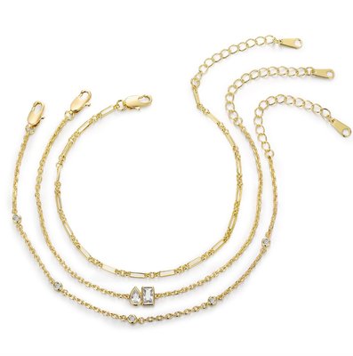 Chain Starlight Medley Bracelet Set