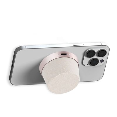 Magnetic Speaker and Phone Stand - Blush Pink
