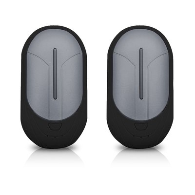 Electric Hand Warmers - 2 Pack - Grey & Black