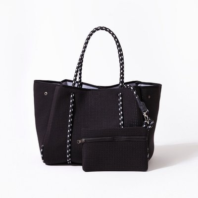 Tote with Pouch - Basic Black