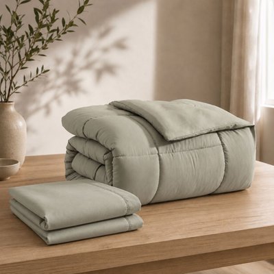 Cooling Down Comforter (3-Piece Set) - Sage